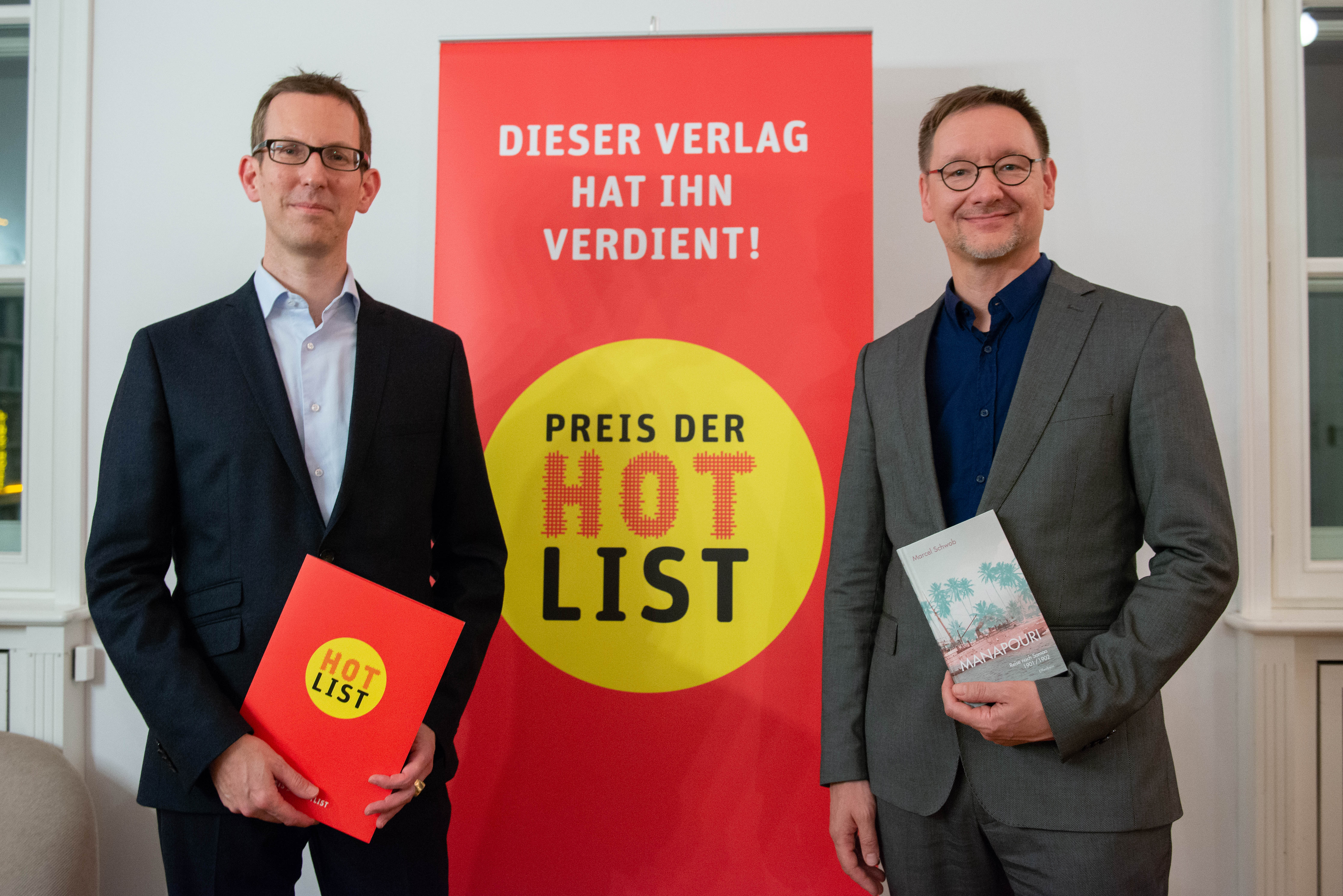 Elfenbein Verlag, Preis der Hotlist 2018