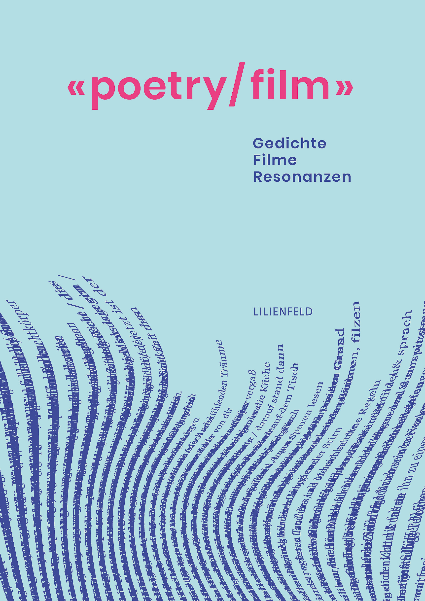 Cover "poetry/film"